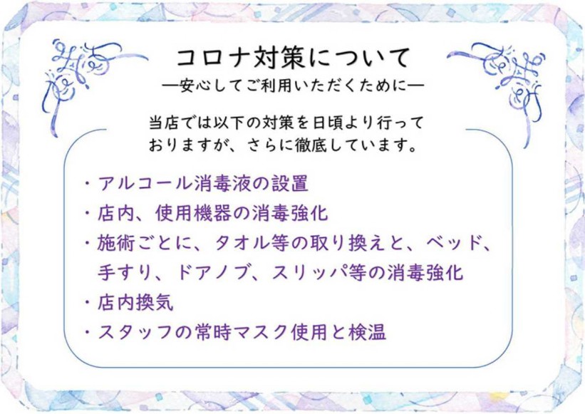 コロナ対策について