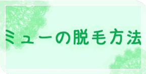 ミュウの脱毛方法