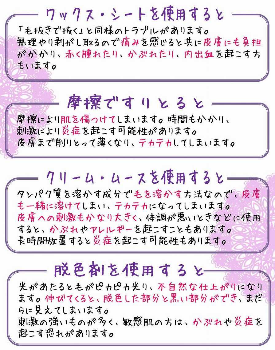 ワックスシートを使用すると